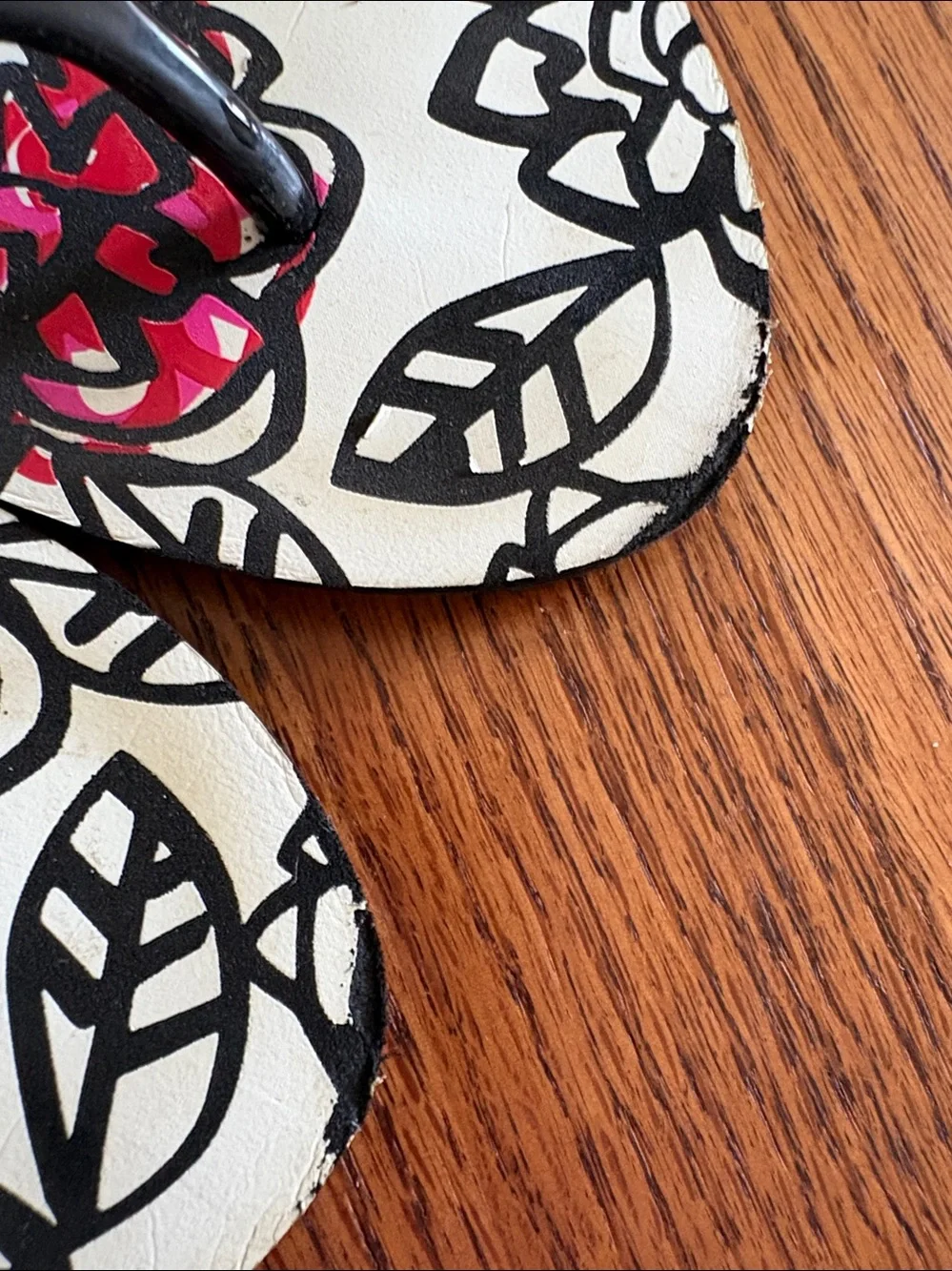 Coach Kerrie jelly print flip flops